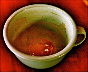 Hugely enhanced cup of coffee