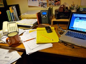 Messy Desk