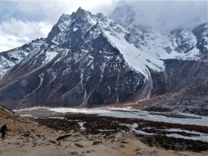 descent to khumbu khola