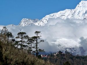 tangboche across canyon 2