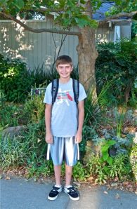 first day, 8th grade